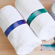 Papierbanderole Textilien