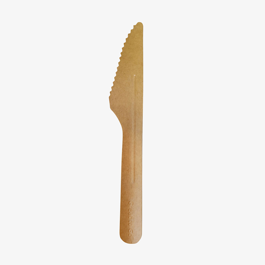 Unbedrucktes Papiermesser mit 16,5 cm Länge
