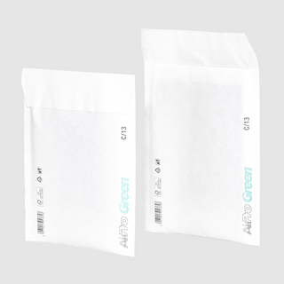 Nachhaltige Papierpolstertasche in der Grösse 150 x 215 mm mit Haftklebeverschluss