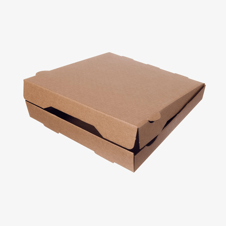 Unbedruckter Pizzakarton 36 x 36 x 4 cm