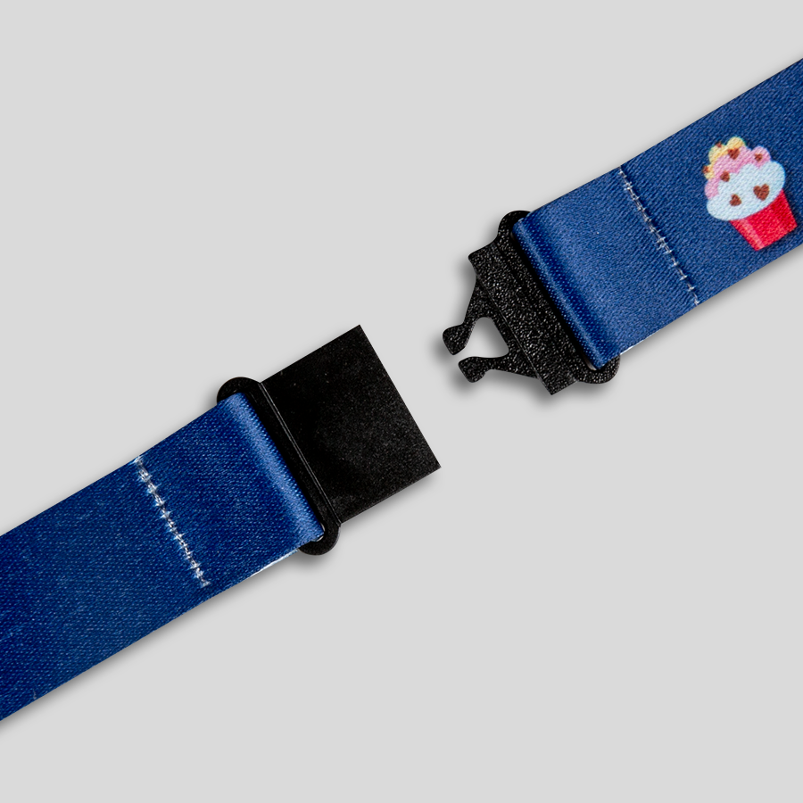 Detailansicht eines Promotion-Armbands, individuell bedruckbar