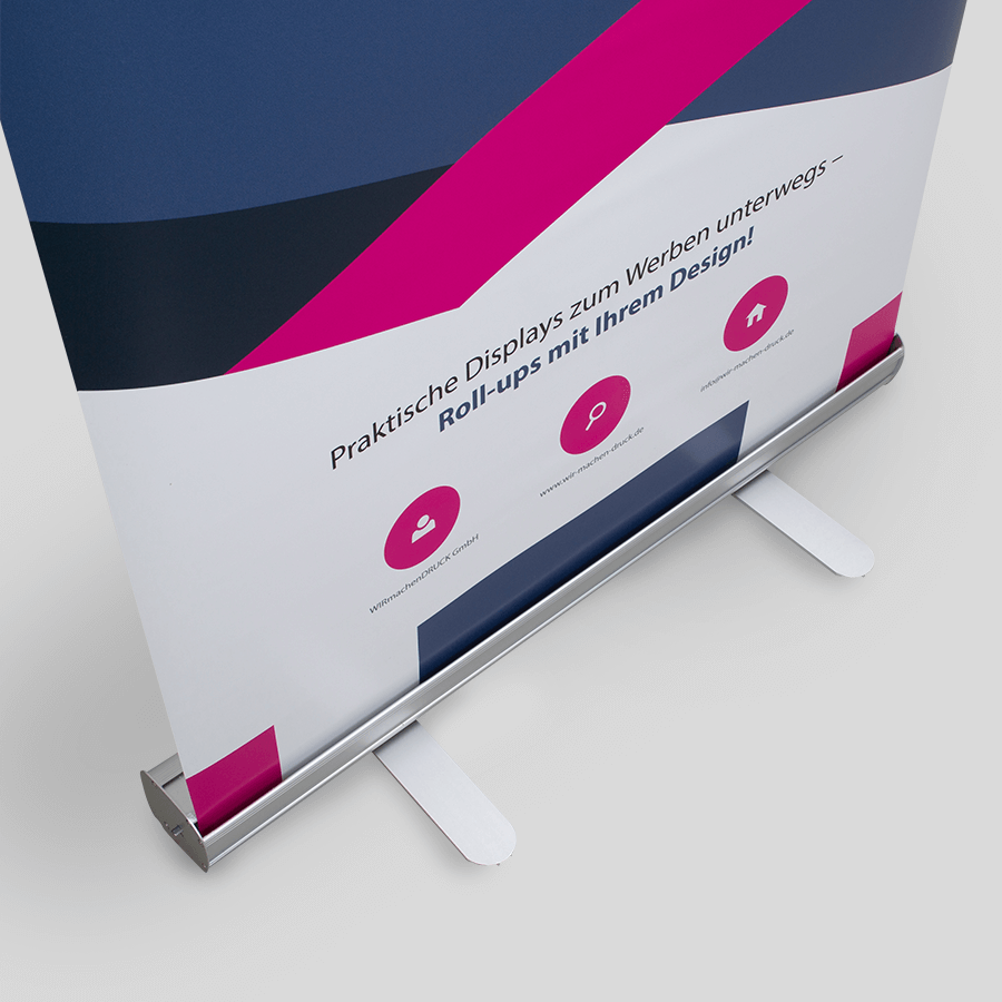Roll-up-Banner Detail Standfuss