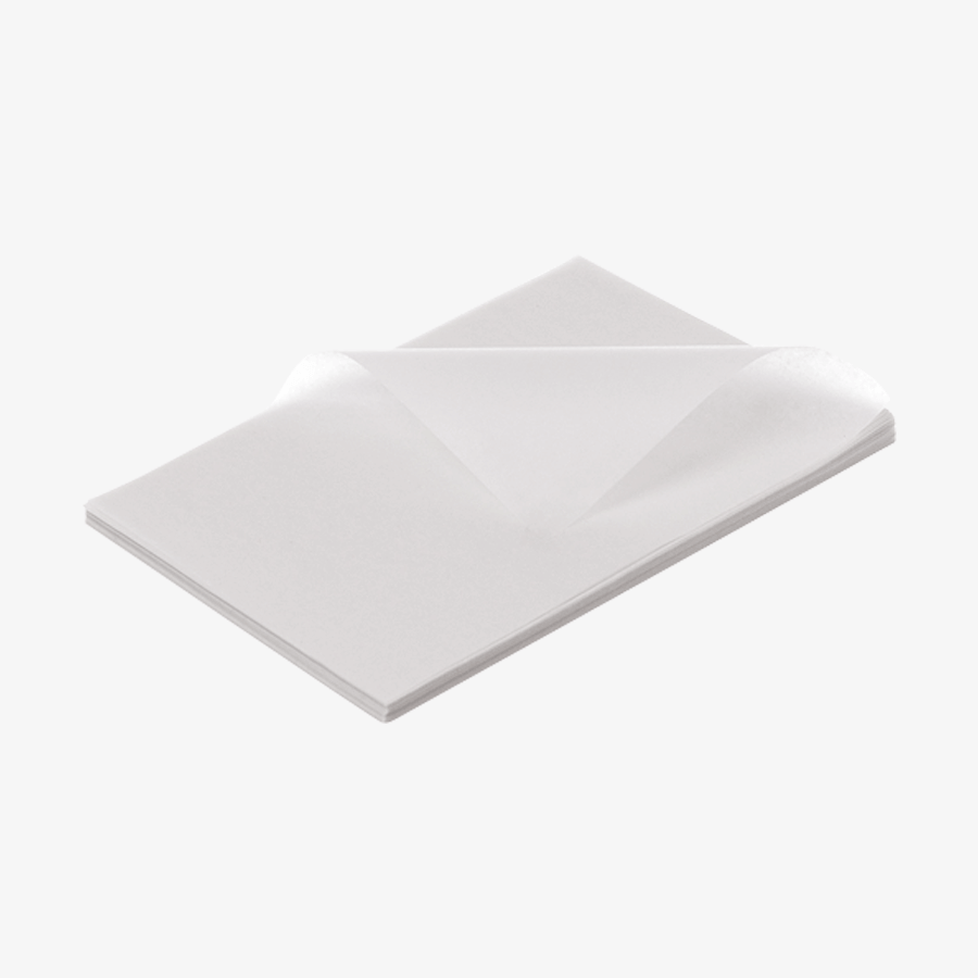Unbeschichtetes Sahneabdeckpapier (unbedruckt) aus Pergament-Ersatz