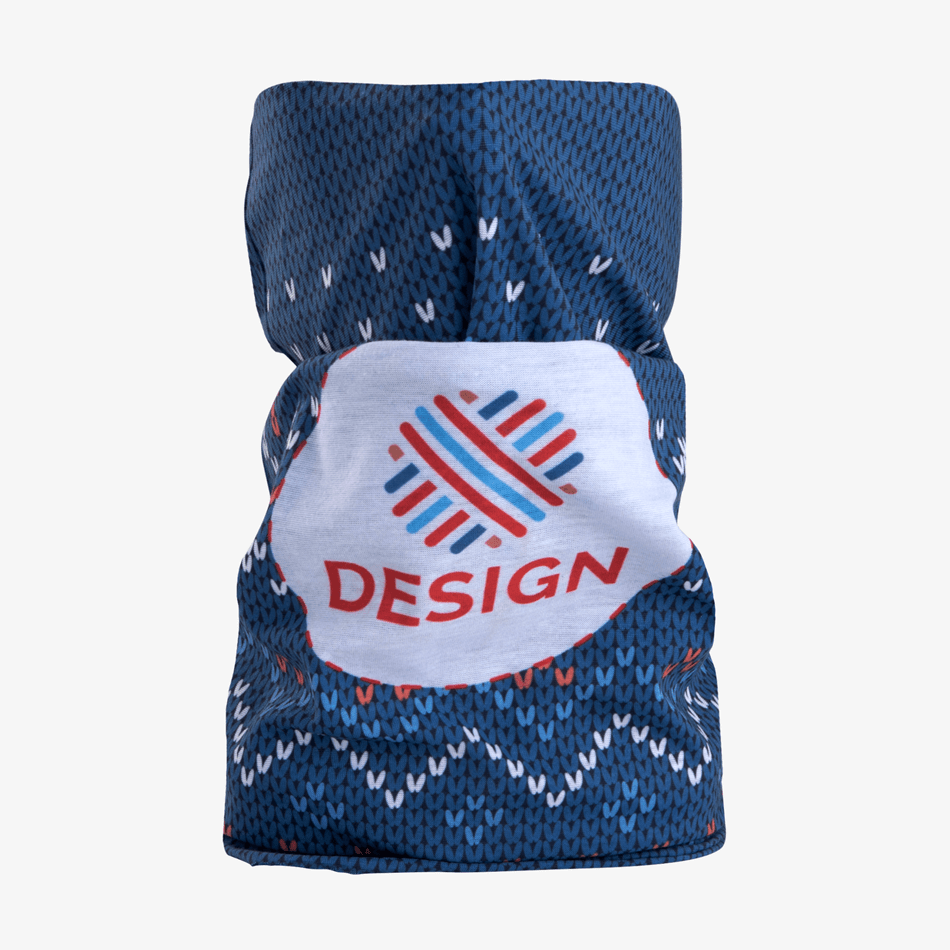 Schlauchschal beidseitig bedruckt