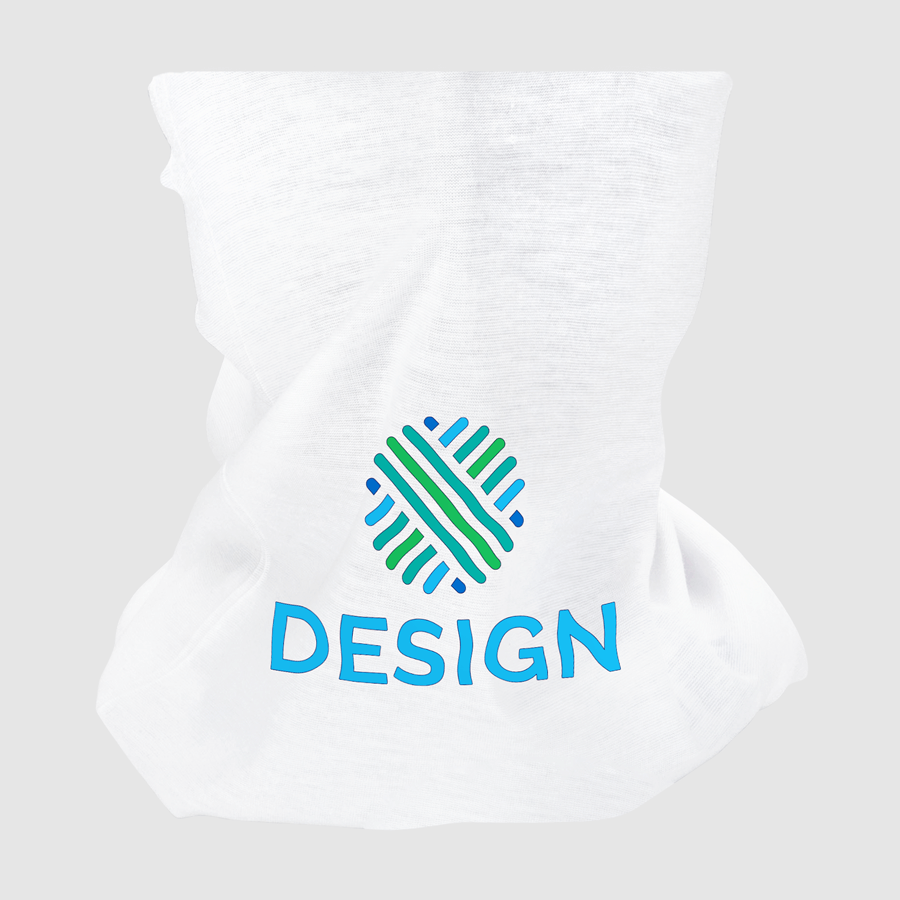 Individuell bedruckter Schlauchschal mit Polyester