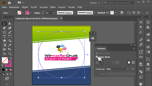 Screenshot Cutkontur anlegen in Illustrator 05