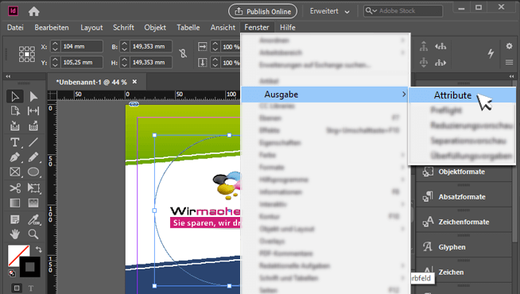 Screenshot Cutkontur anlegen in InDesign 04