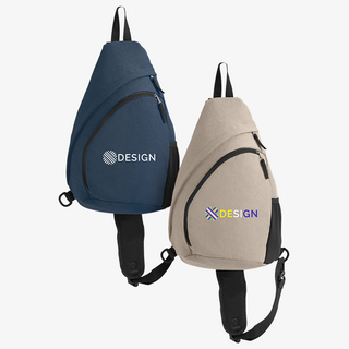 Slingtasche aus RPET mit Logo bedruckt