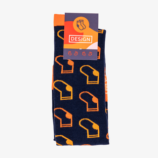 Klassische Kniestrümpfe mit Ihrem Design inkl. individuellem Etikett