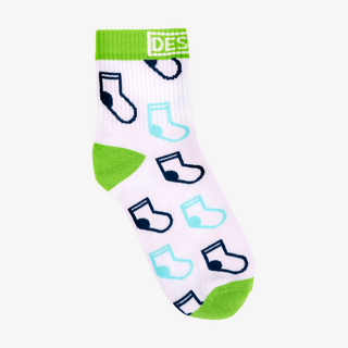 Frottierte Sport-Kurzsocken aus Baumwollmix mit Ihrem Design