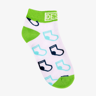 Frottierte und personalisierbare Sneakersocken mit individuellem Design