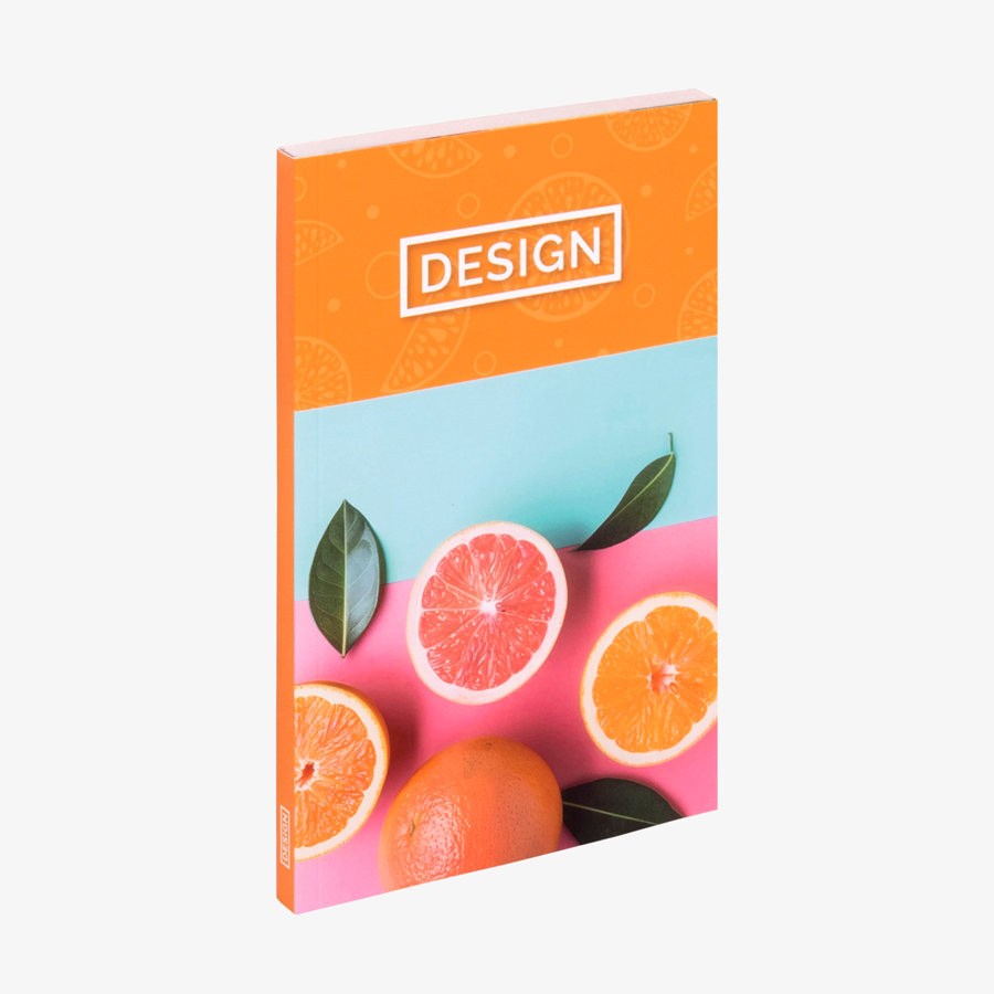 Individuelles Softcover-Buch im Format 11,5 x 18 cm, Hochformat
