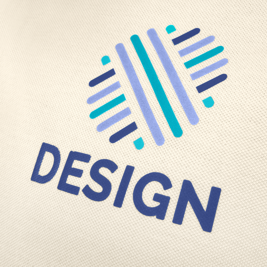 Detail Herren-Poloshirt von Stanley/Stella Digitaltransferdruck