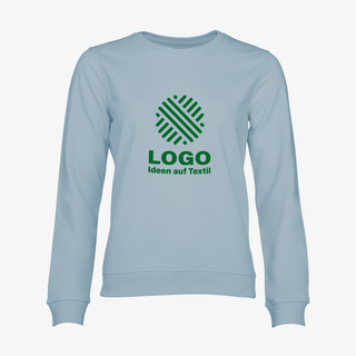 Sweatshirt Damen Organic B&C bedruckt
