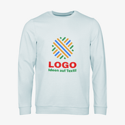 Sweatshirt Herren Siebdruck Basic B&C vierfarbig bedruckt
