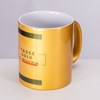 Exklusive Tasse gold