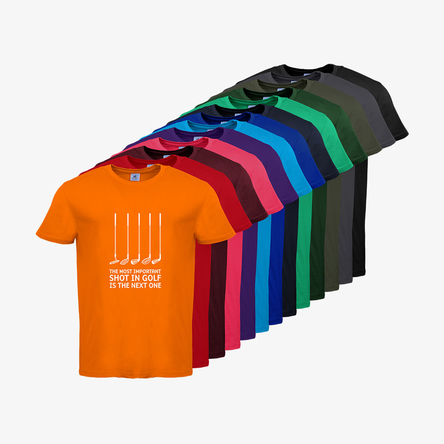T-Shirts mit Standardmotiv Golf Shot Herren BC Basic Sortiment