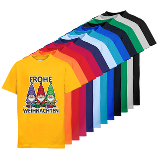 Sortiment Kinder-T-Shirts Premium mit Standardmotiv Weihnachtswichtel