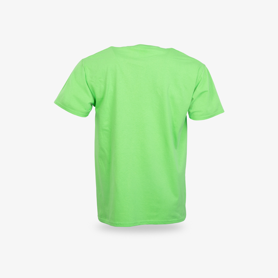 T-Shirt Basic Herren Rundhals grün