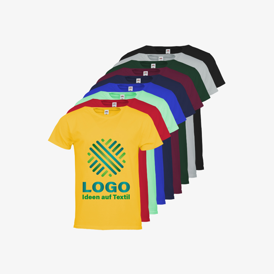 T-Shirt Herren Premium Fruit of the Loom Sortiment