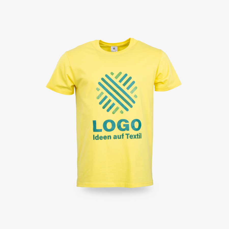 T-Shirt Herren Premium Fruit of the Loom Sortiment Gelb