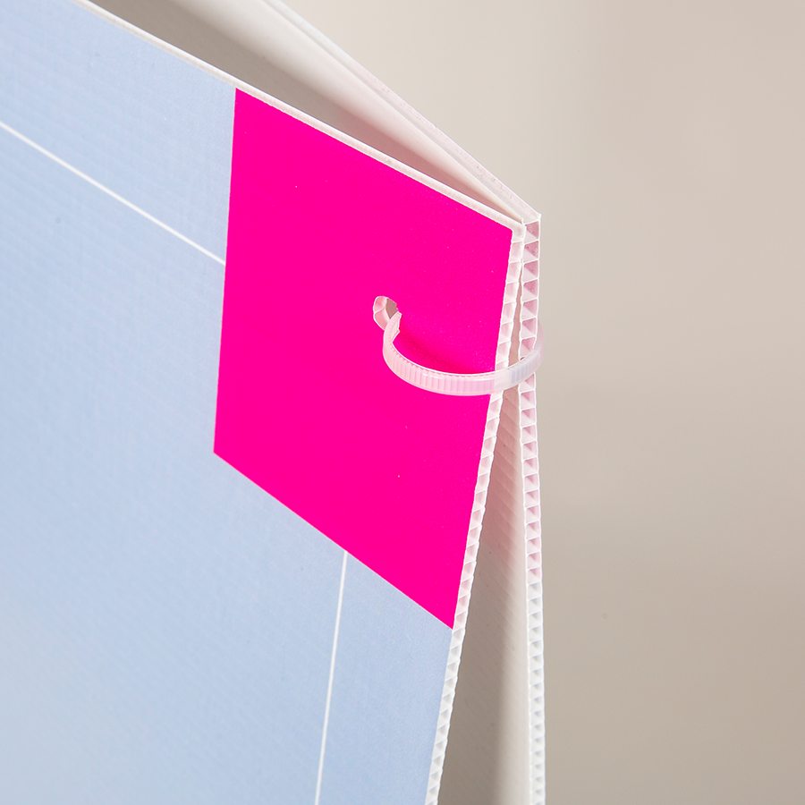 hochwertige Nylon-Kabelbinder zum Befestigen von Schildern und Platten