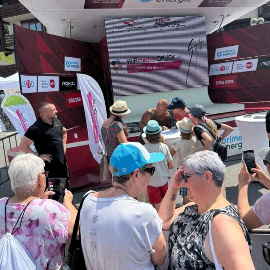 WIRmachenDRUCK Bildergalerie 2 Sponsoring Tour de Suisse 2025