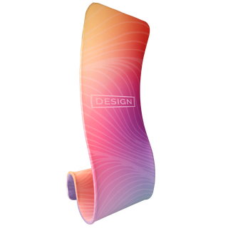 Grosses Zipper-Banner Snake mit vollfarbig bedrucktem Stoff