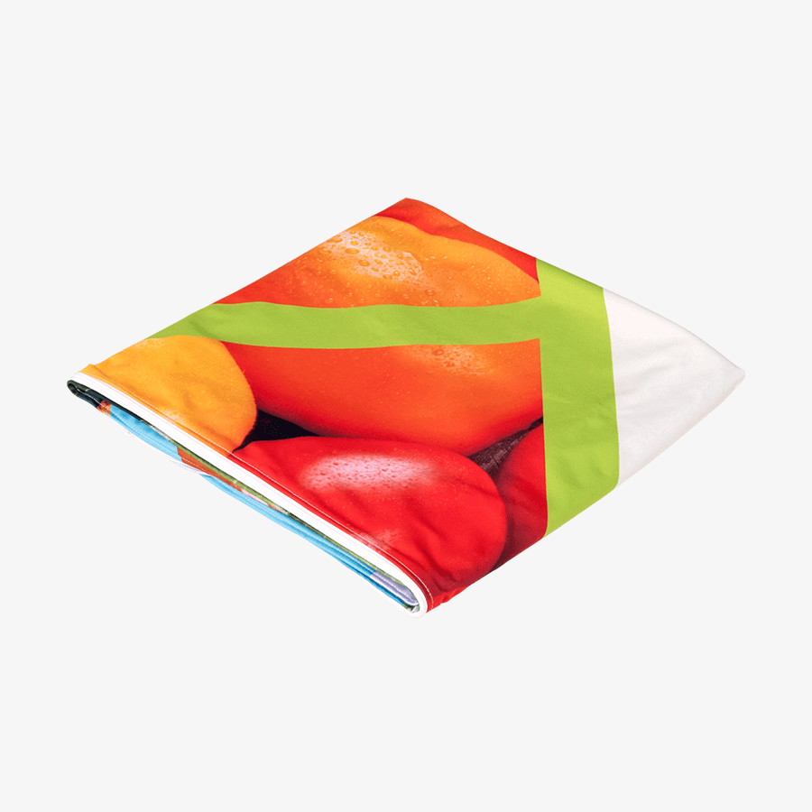 Individueller Ersatzbezug aus Polyester-Stretchgewebe für Zipper-Banner Triangle