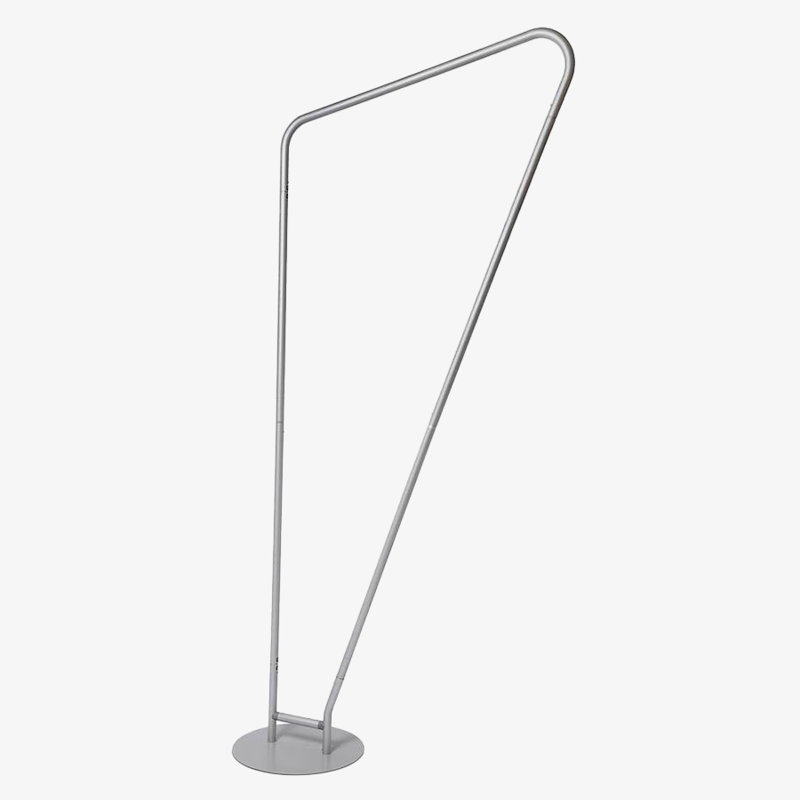 Zipper-Banner Triangle Ansicht Gestell