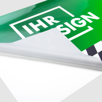 3D-Fahrzeugfolie Classic (rechteckig) bedruckt, mit Glanzlaminat