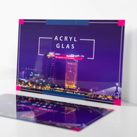 Acrylglasplatte, farbig bedruckt, Motiv