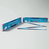 ADGA, hochwertiger 3-m-Holz-Zollstock, 4/4-farbig beidseitig bedruckt