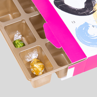 Adventskalender, farbig bedruckt, details