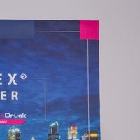 Banner, farbig bedruckt, Stadt Motiv