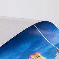 Banner, farbig bedruckt, Rückseite