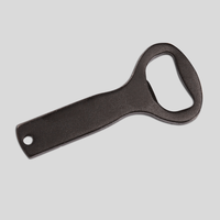 Flaschenöffner, blau, bedruckt