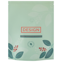 Aluminium-Standbodenbeutel 19 x 26 x 11 cm mit individuellem Boden und Ventil, 4-farbig bedruckt