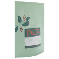 Aluminium-Standbodenbeutel 19 x 26 x 11 cm mit individuellem Boden und Ventil, 4-farbig bedruckt