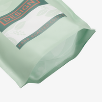 Aluminium-Standbodenbeutel 19 x 26 x 11 cm mit individuellem Boden und Ventil, 4-farbig bedruckt