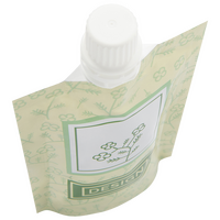 Aluminium-Standbodenbeutel 9 x 16 x 6 cm mit individuellem Boden und Ausgießer, 4-farbig bedruckt