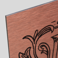 Aluminiumverbundplatte, bedruckt, details