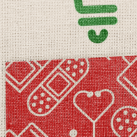 Apothekertasche 22 x 26 cm, 2-farbig, einseitig bedruckt