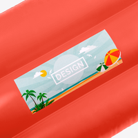 Aufblasbares Strandkissen mit Luftkammern