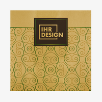 Aufkleber, bedruckt, Gold, Motiv