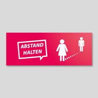 Aufkleber, farbig bedruckt, Motiv