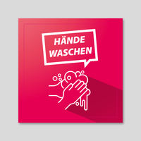 Aufkleber, farbig bedruckt, Motiv