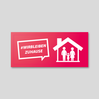 Aufkleber, frabig bedruckt, Motiv