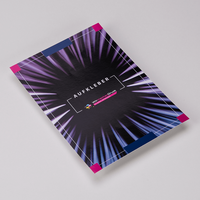 Aufkleber statisch haftend, Frei Form, bedruckt mit Text