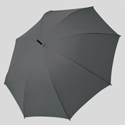 Stockschirm, farbig, aufgespannt